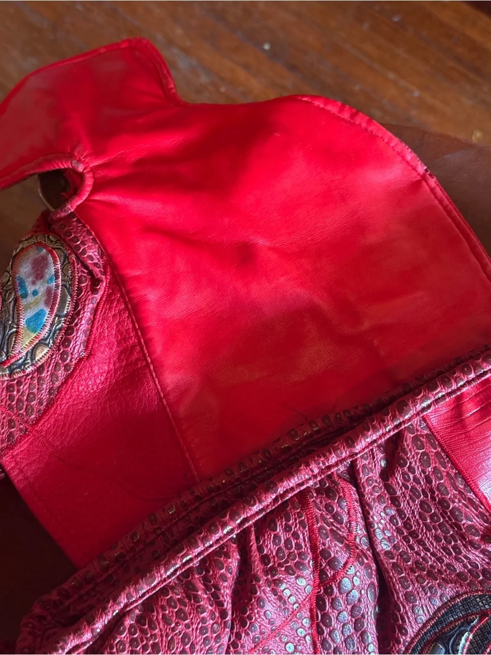 Vintage Alentino Nas Bag Patchwork Purse
